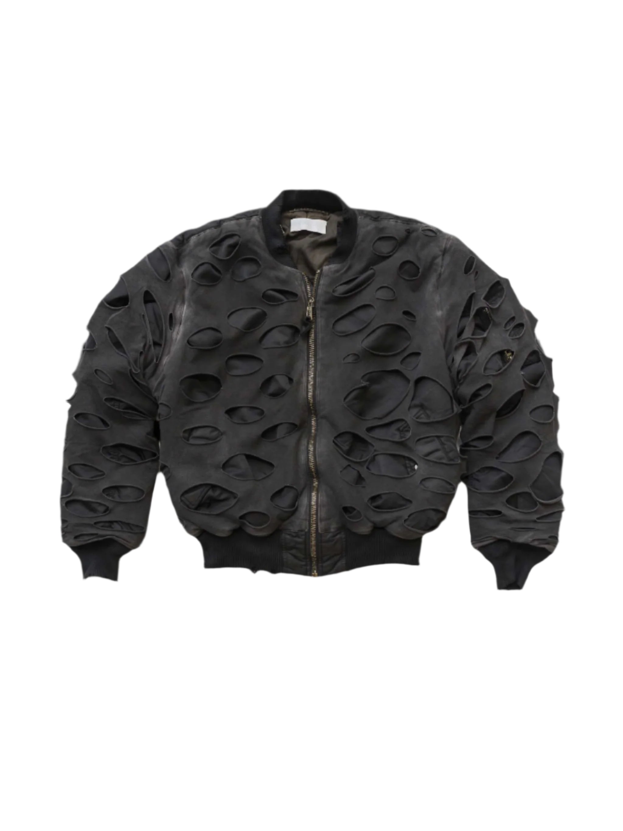 Alexander Digenova Double Layer Bomber Jacket Black - Designer