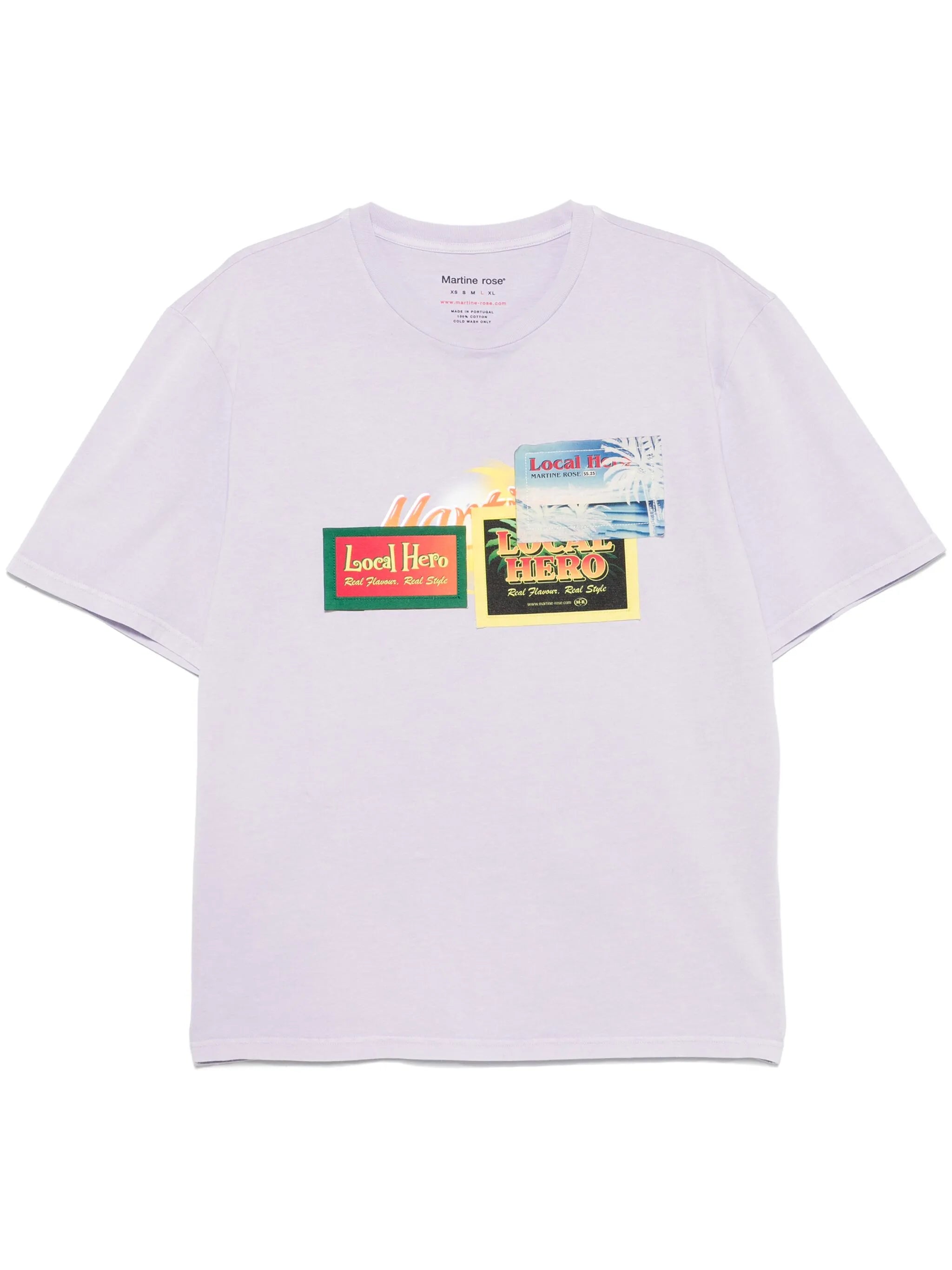 Martine Rose Classic T-Shirt Purple