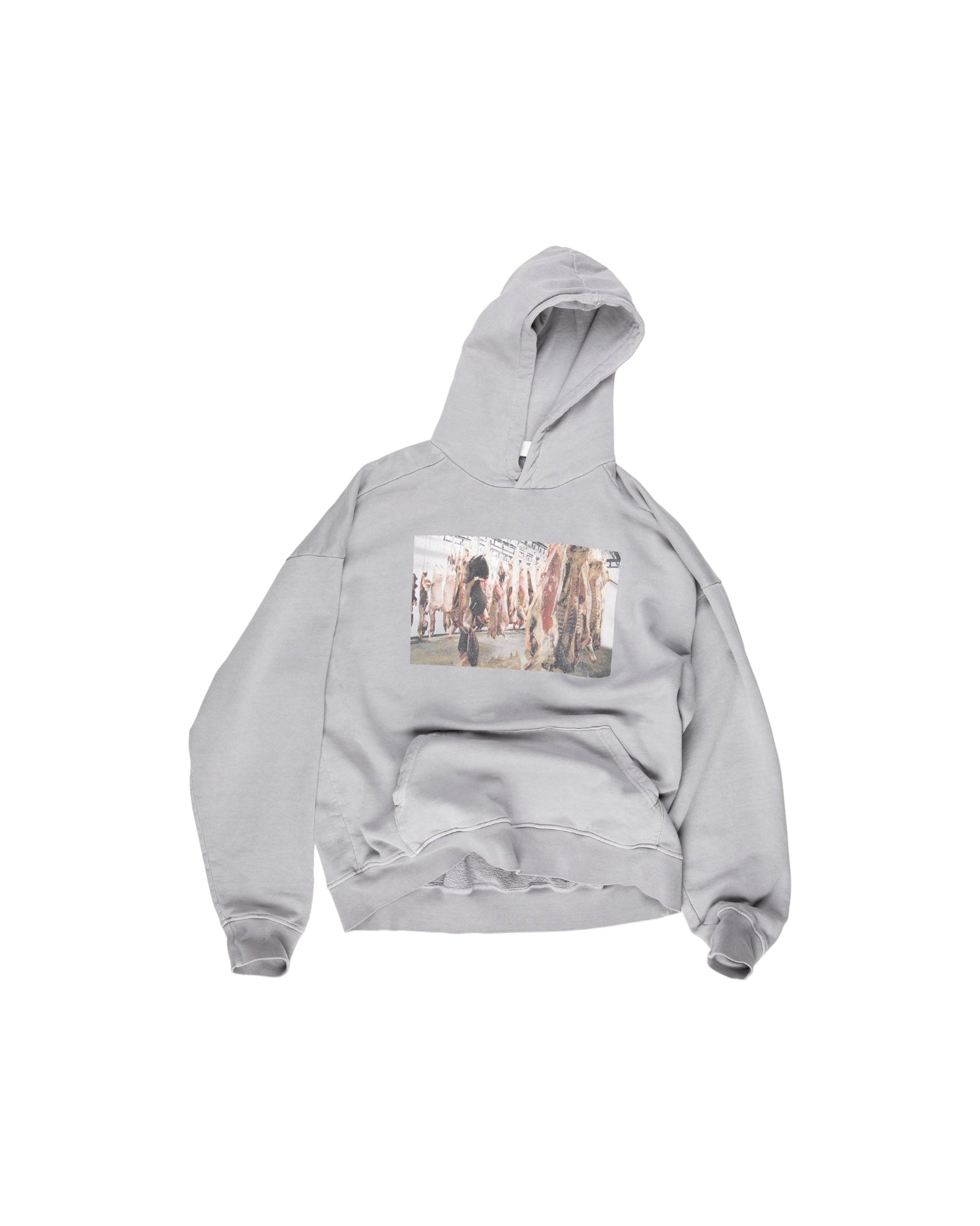 Alexander Digenova Meat Locker Hoodie Grey | VAVA STORE