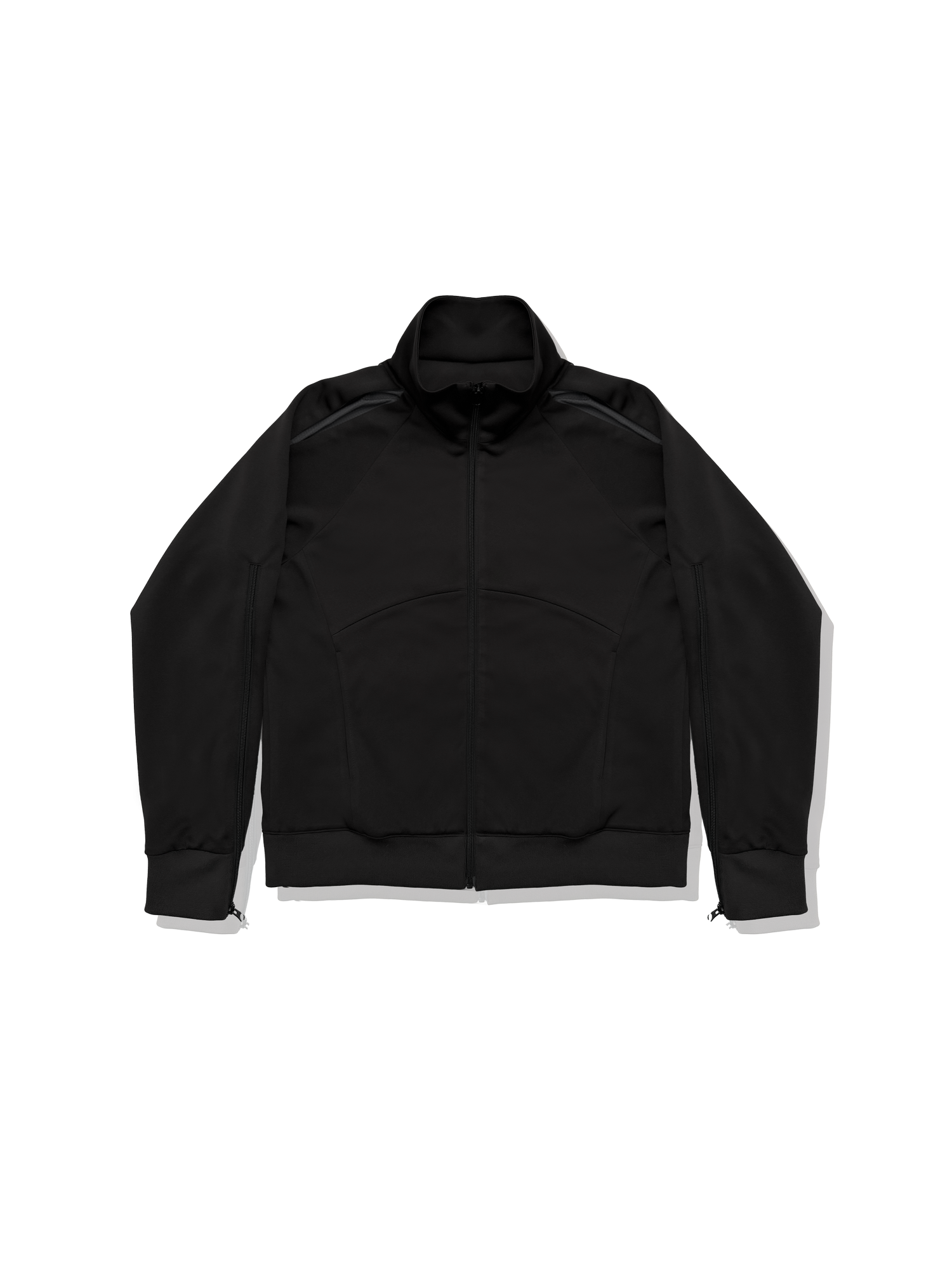 FFFPOSTALSERVICE Enigma Tracksuit Jacket Black - Designer Jacket
