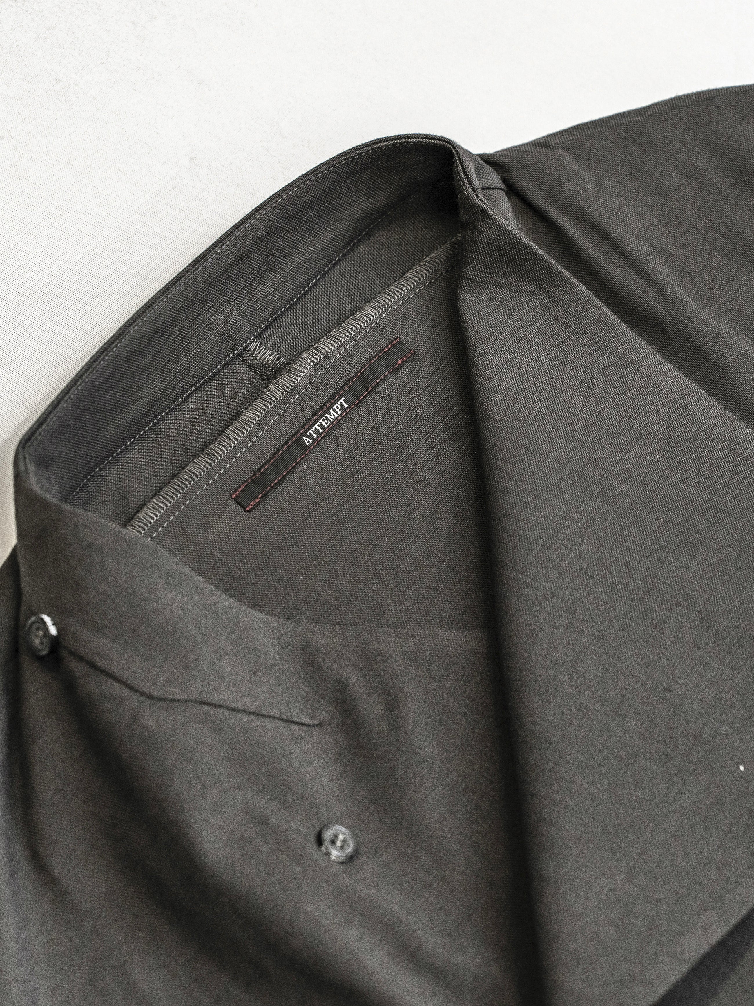 Attempt Project 11 Fold-over Collar Shirt