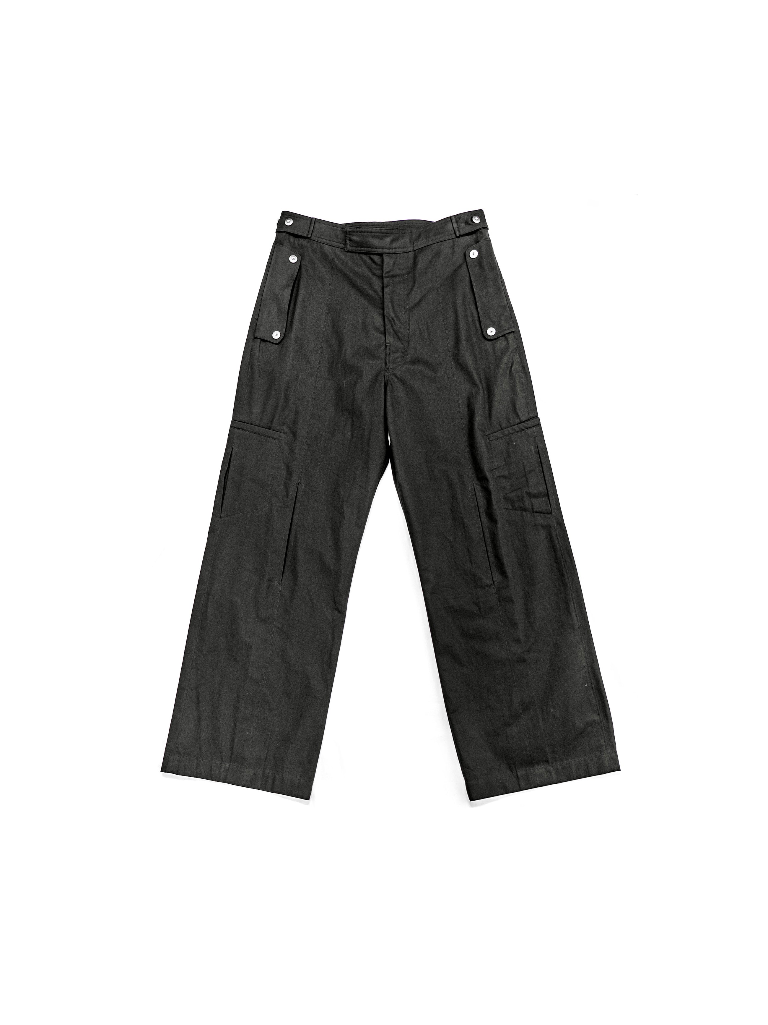 Omar Afridi Carol Trousers Charcoal