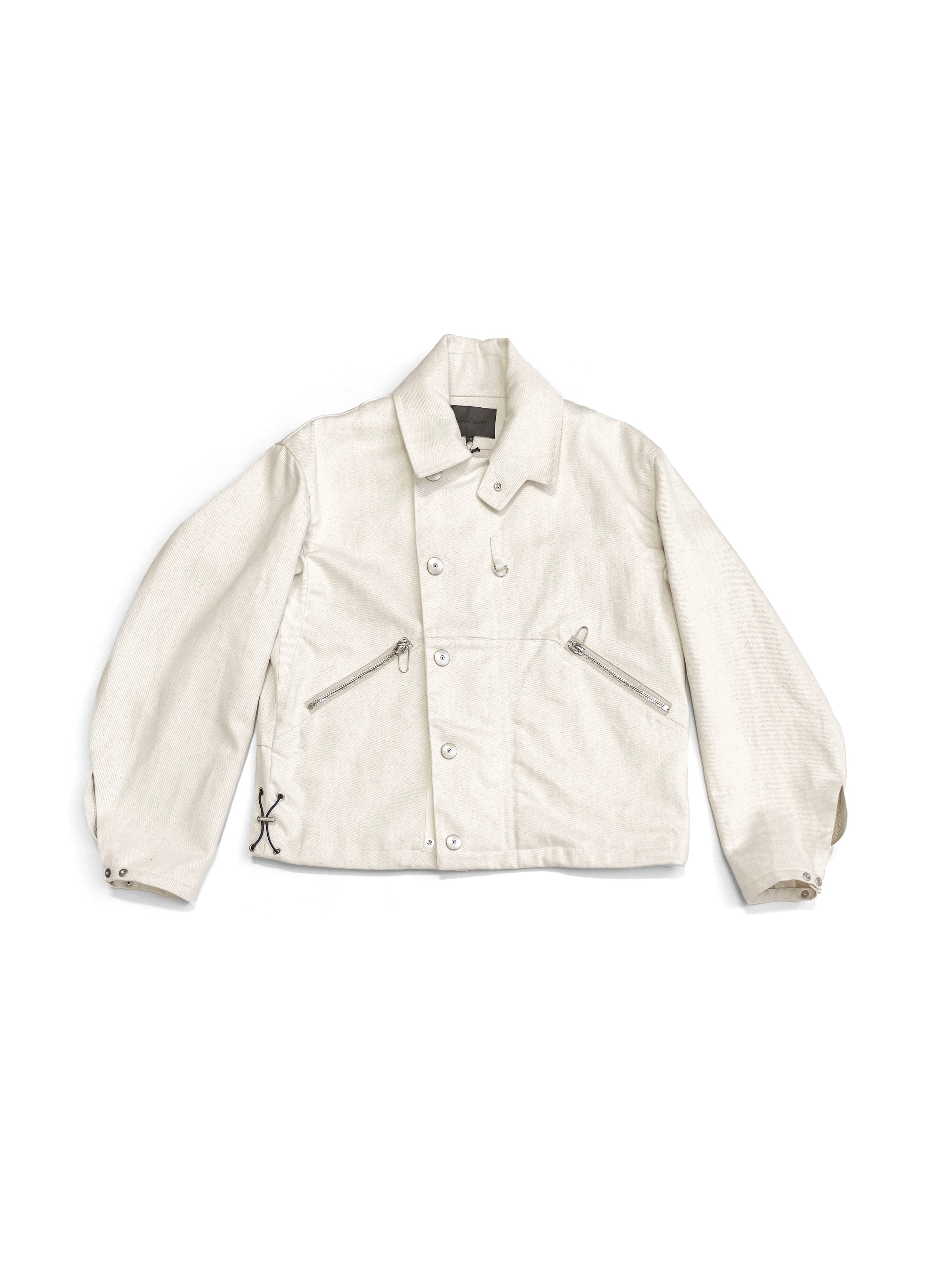 Omar Afridi Drawcord Blouson Ivory
