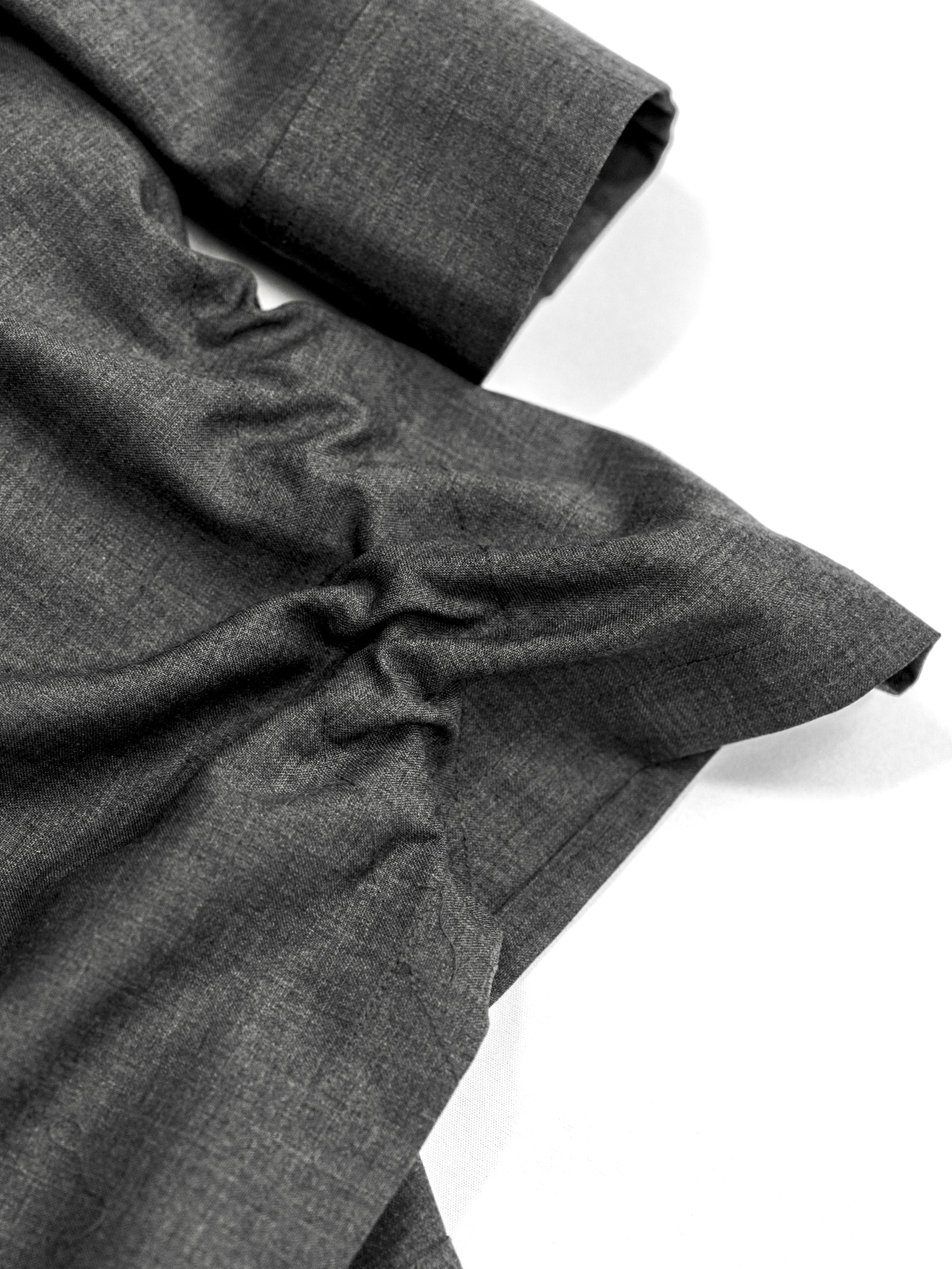 Omar Afridi Cinched Shirt Grey