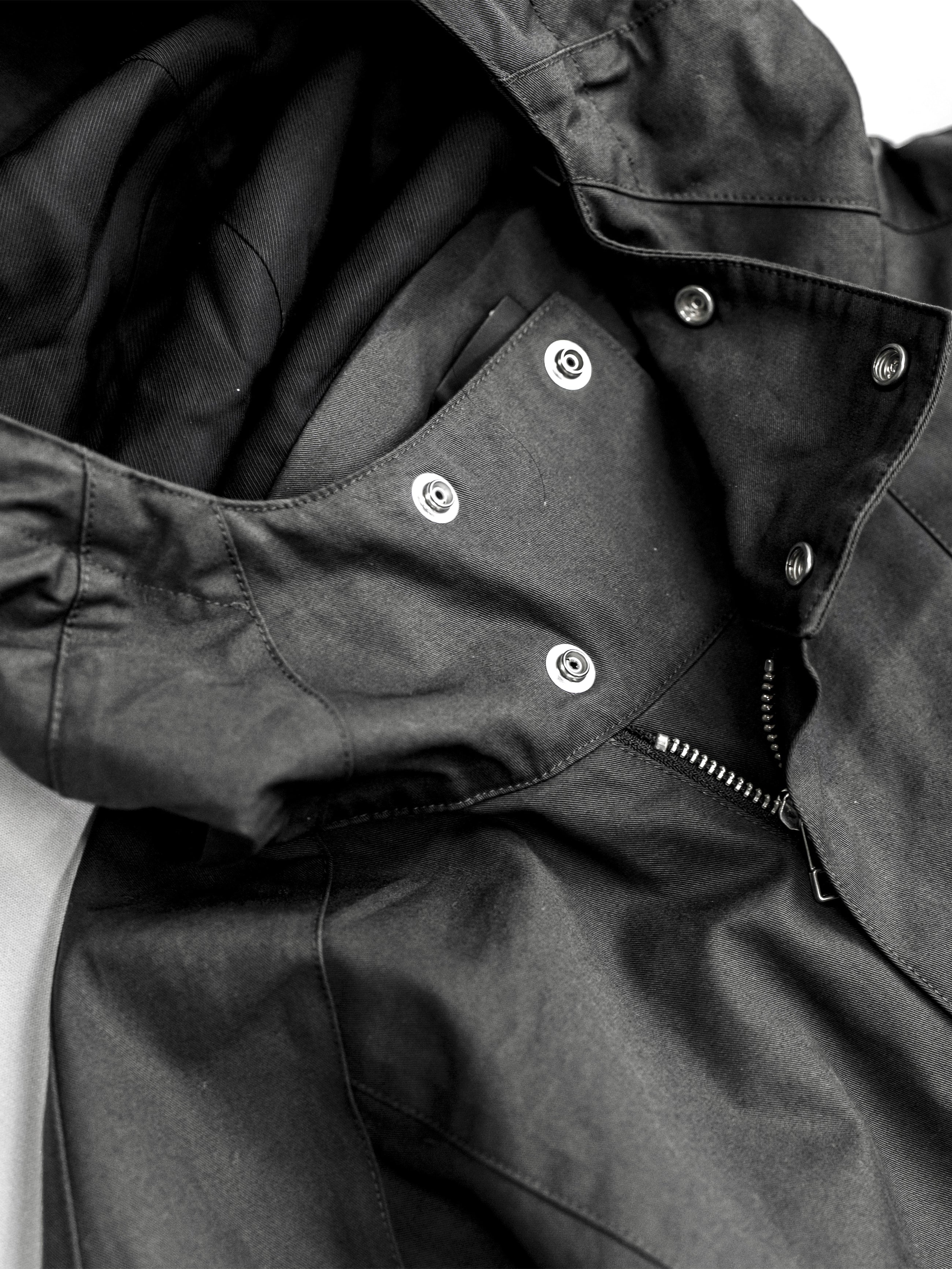 Omar Afridi Aidos Parka Charcoal