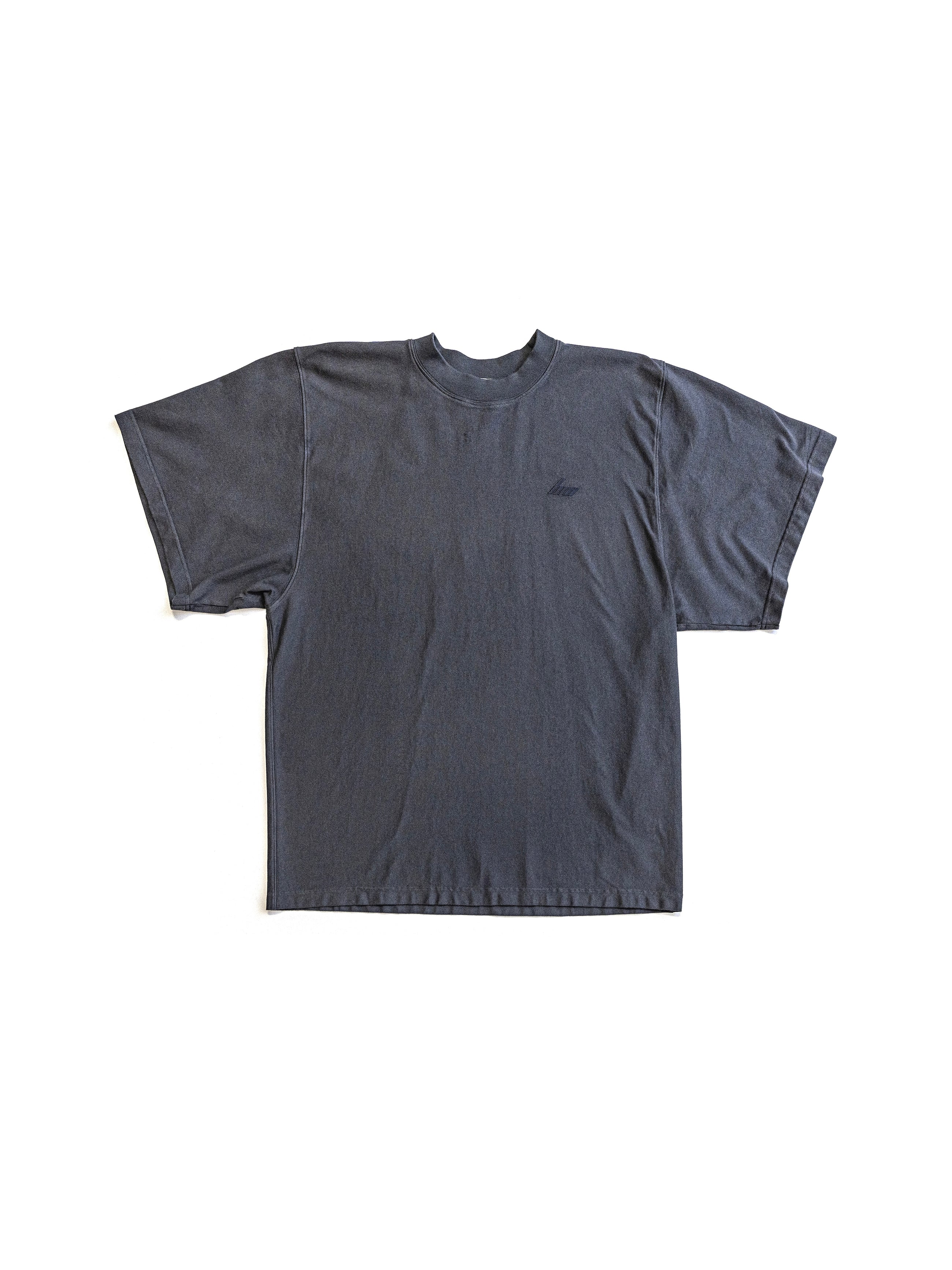 Hed Mayner Embroidered T-Shirt Navy