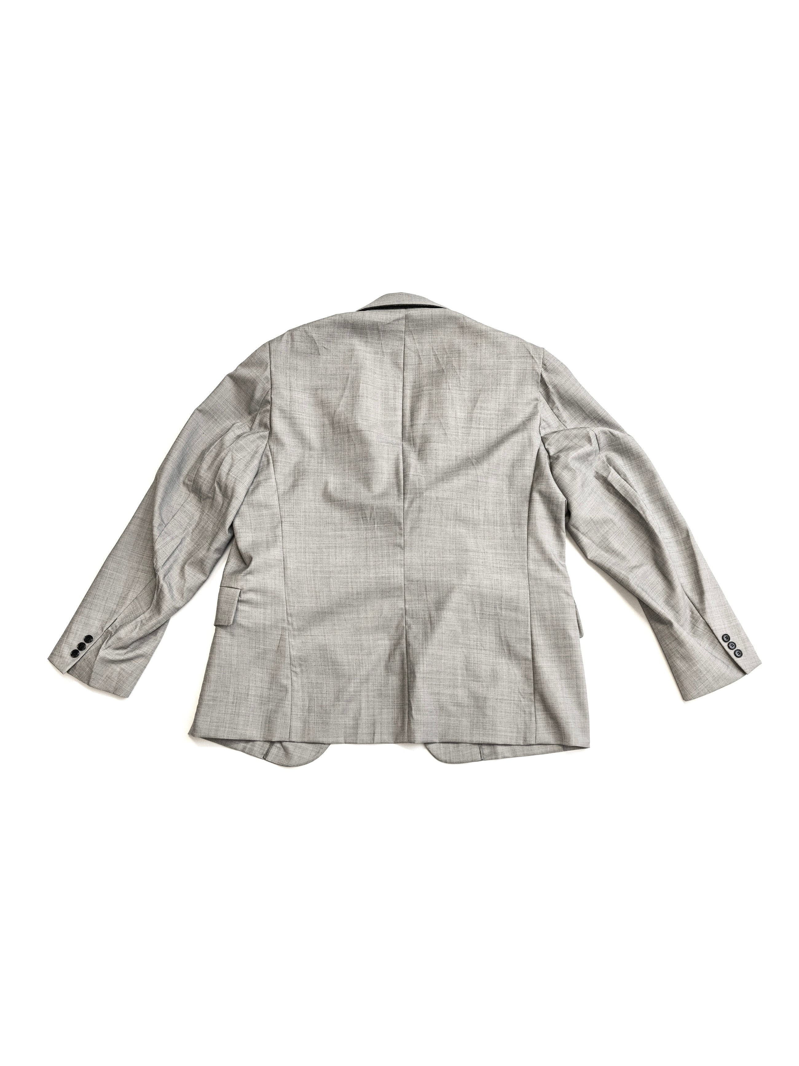 Hed Mayner Notch Lapel Blazer Grey