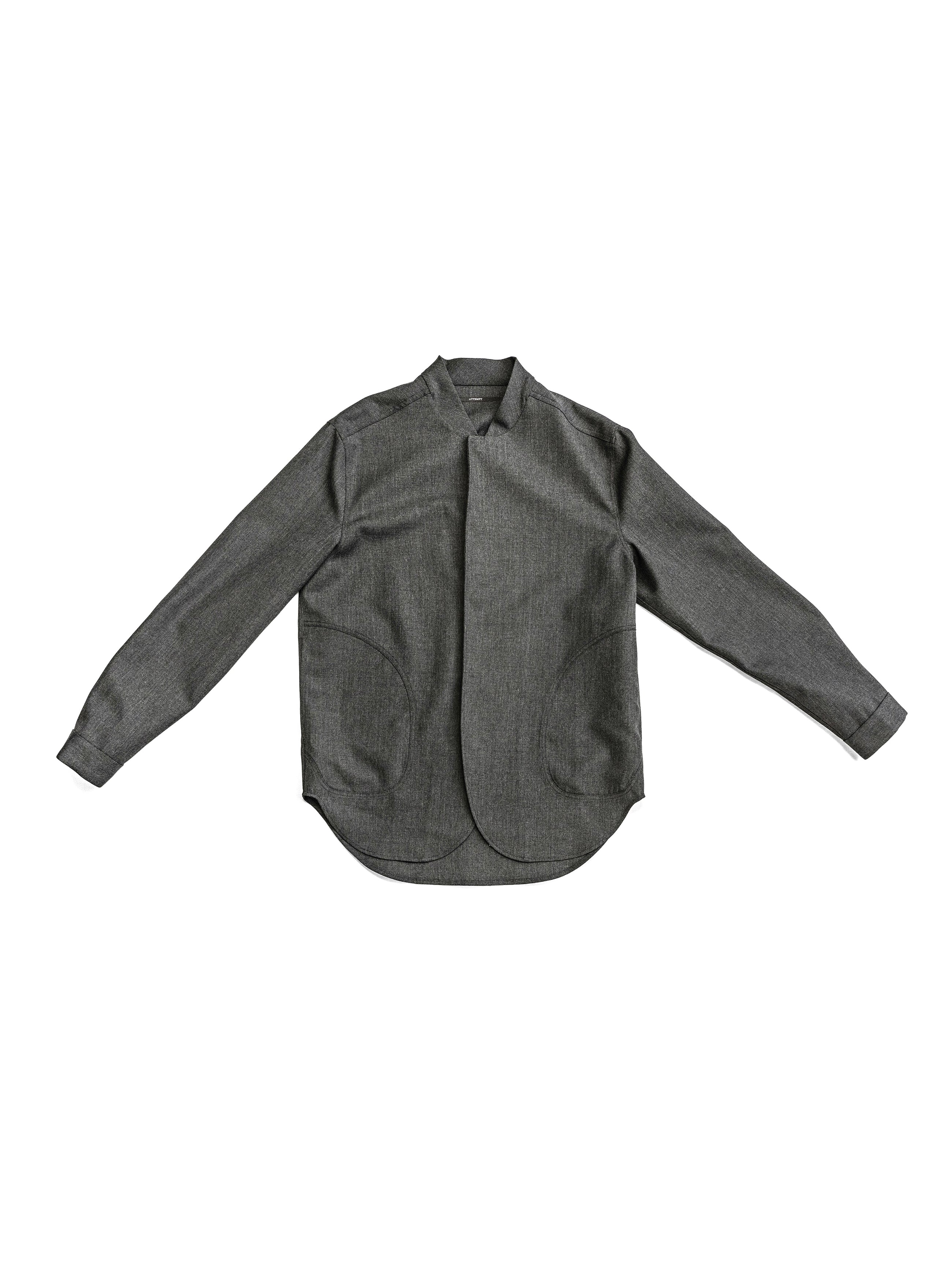 Attempt Project 11 Collar Long Sleeve Shirt