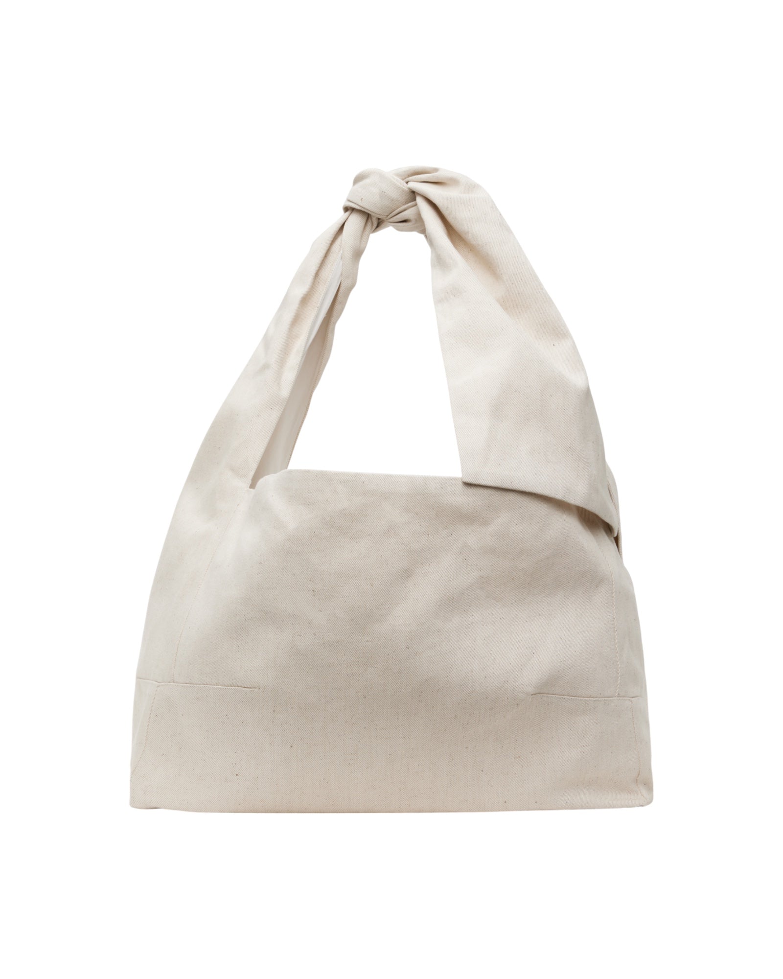 Omar Afridi Knotted Lidia Bag Ivory - Designer Bag | VAVA STORE