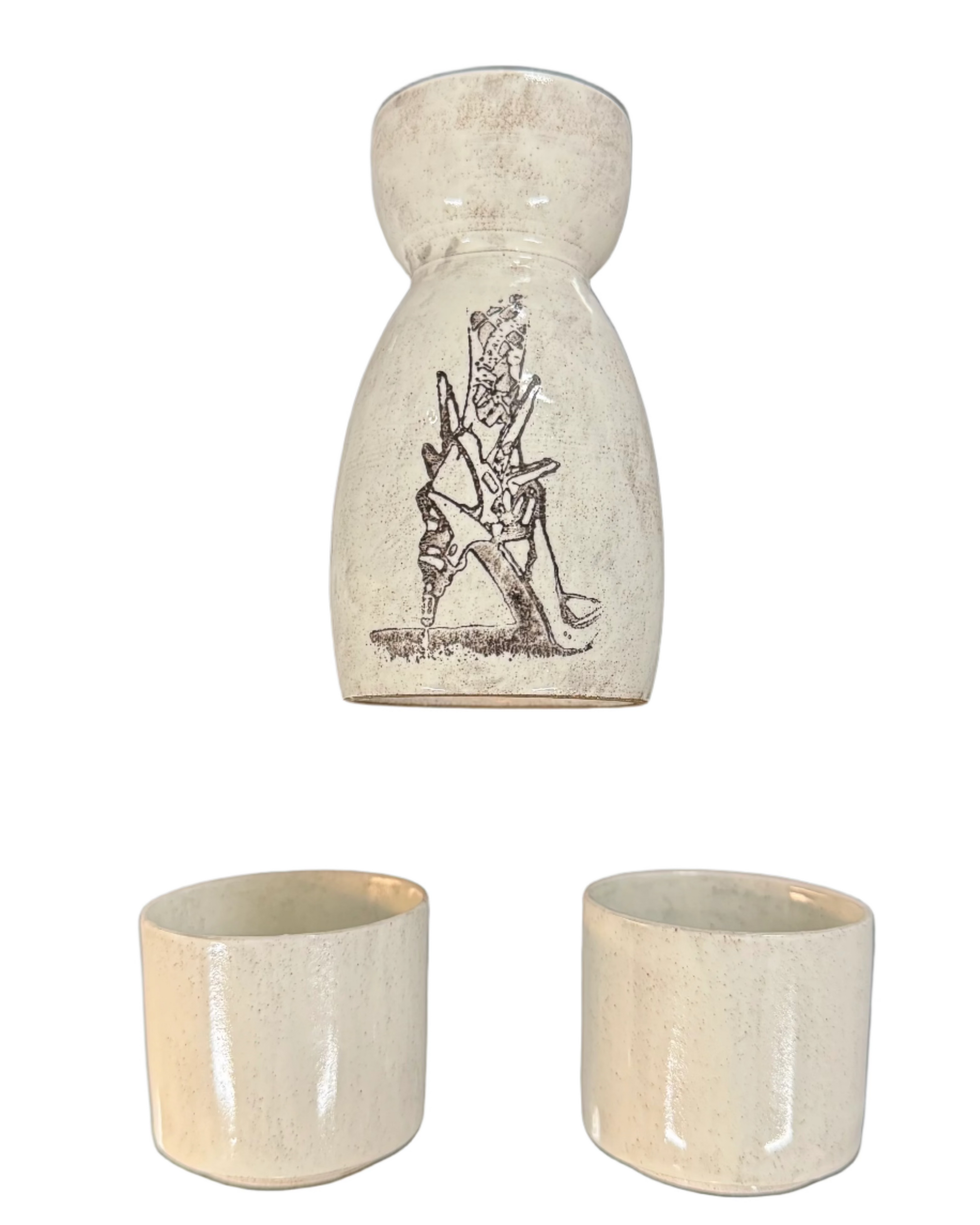 Shizuku Sake Bottle Set (High Heel)