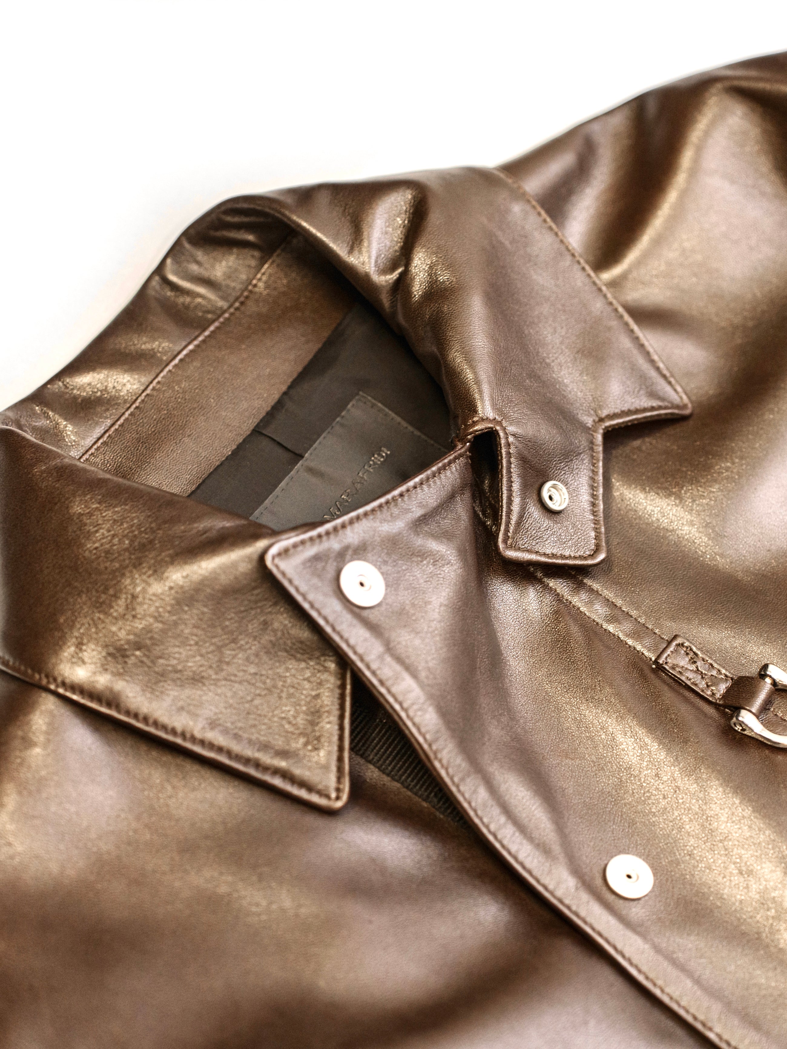 Omar Afridi Drawcord Blouson Brown