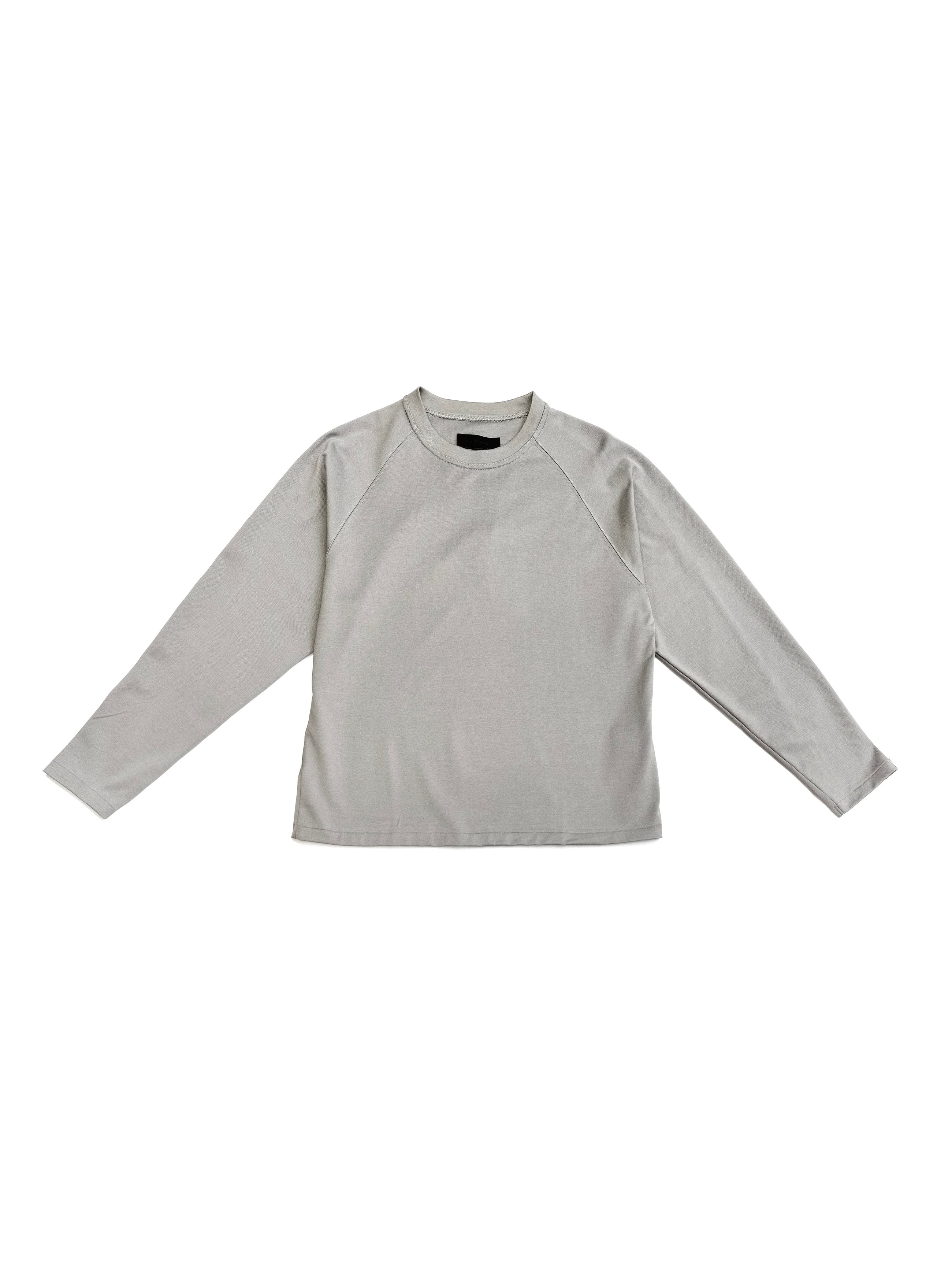 Omar Afridi Long Sleeve Cotton T Concrete