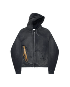 Alexander Digenova Rubber Band Hoodie Intage Black
