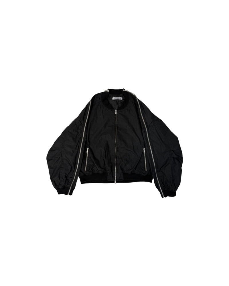 FFFPOSTALSERVICE Zip MA-1 Bomber Black