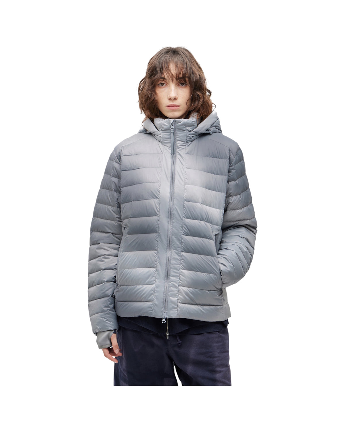 Jiyong Kim Lightweight Down Jacket Charcoal