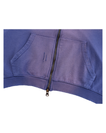 DRIFTA Mystic Garment-Washed Zip Hoodie Purple