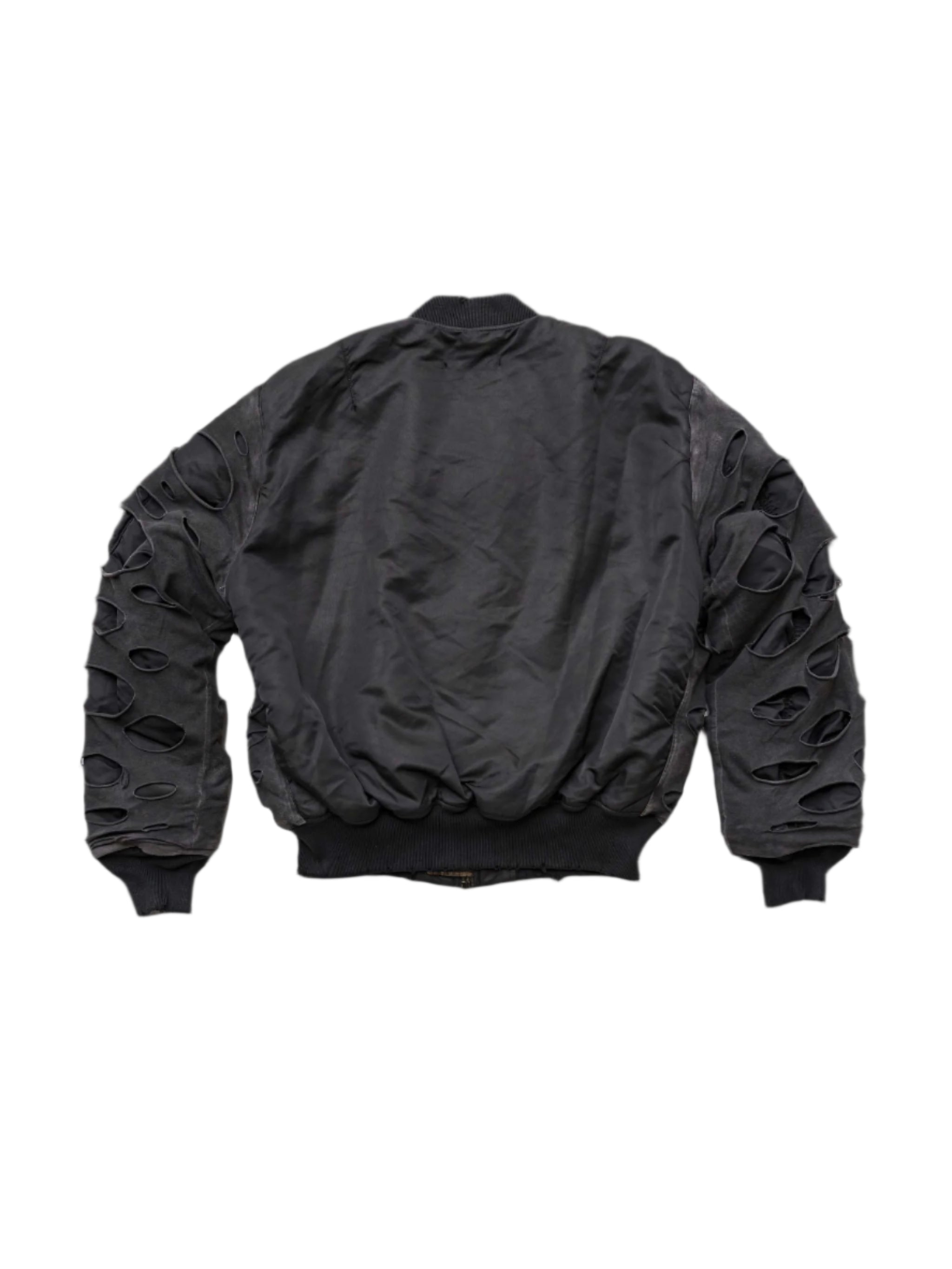 Alexander Digenova Double Layer Bomber Jacket Black - Designer
