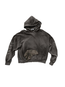 Alexander Digenova Scrap Logo Hoodie Grey