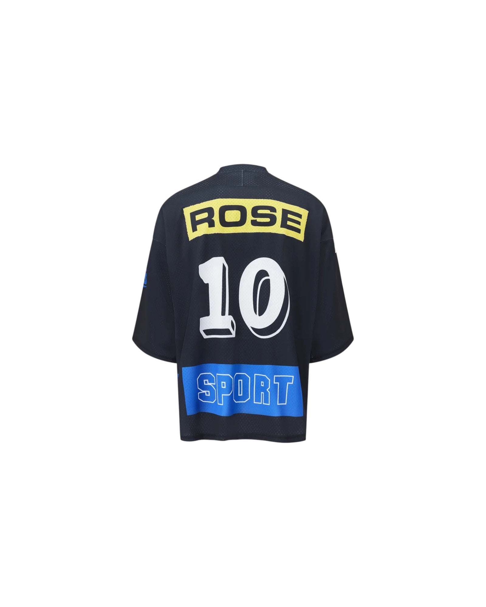 Martine Rose Oversized Football Top Black