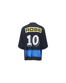 Martine Rose Oversized Football Top Black