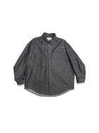 Hed Mayner Button Down Shirt Bright Blue