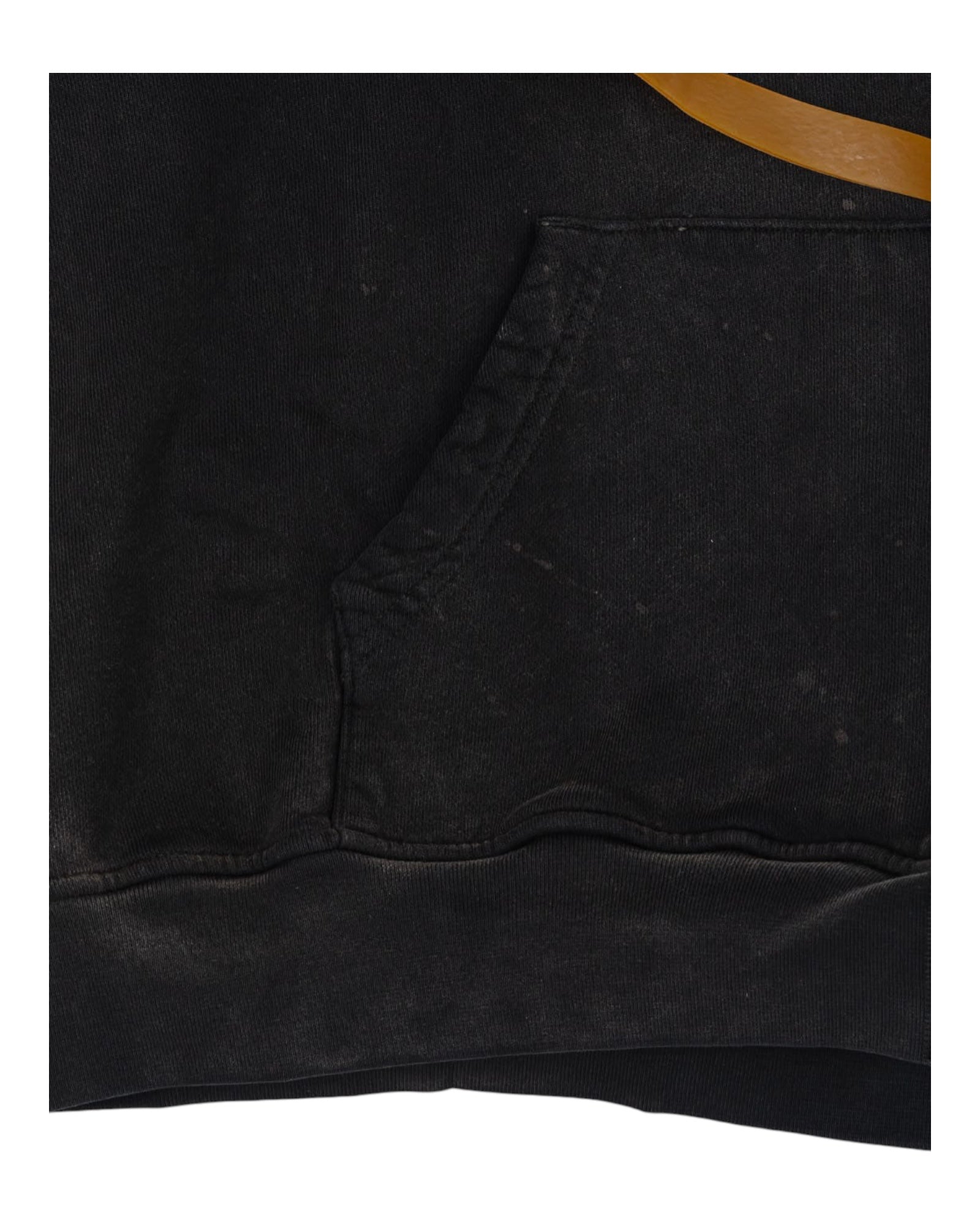 Alexander Digenova Rubber Band Hoodie Black