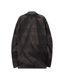 Jiyong Kim Sun-Bleached Drape Shirt Black