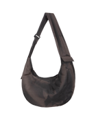 Jiyong Kim Sun-Bleached Draped Shoulder Bag Black