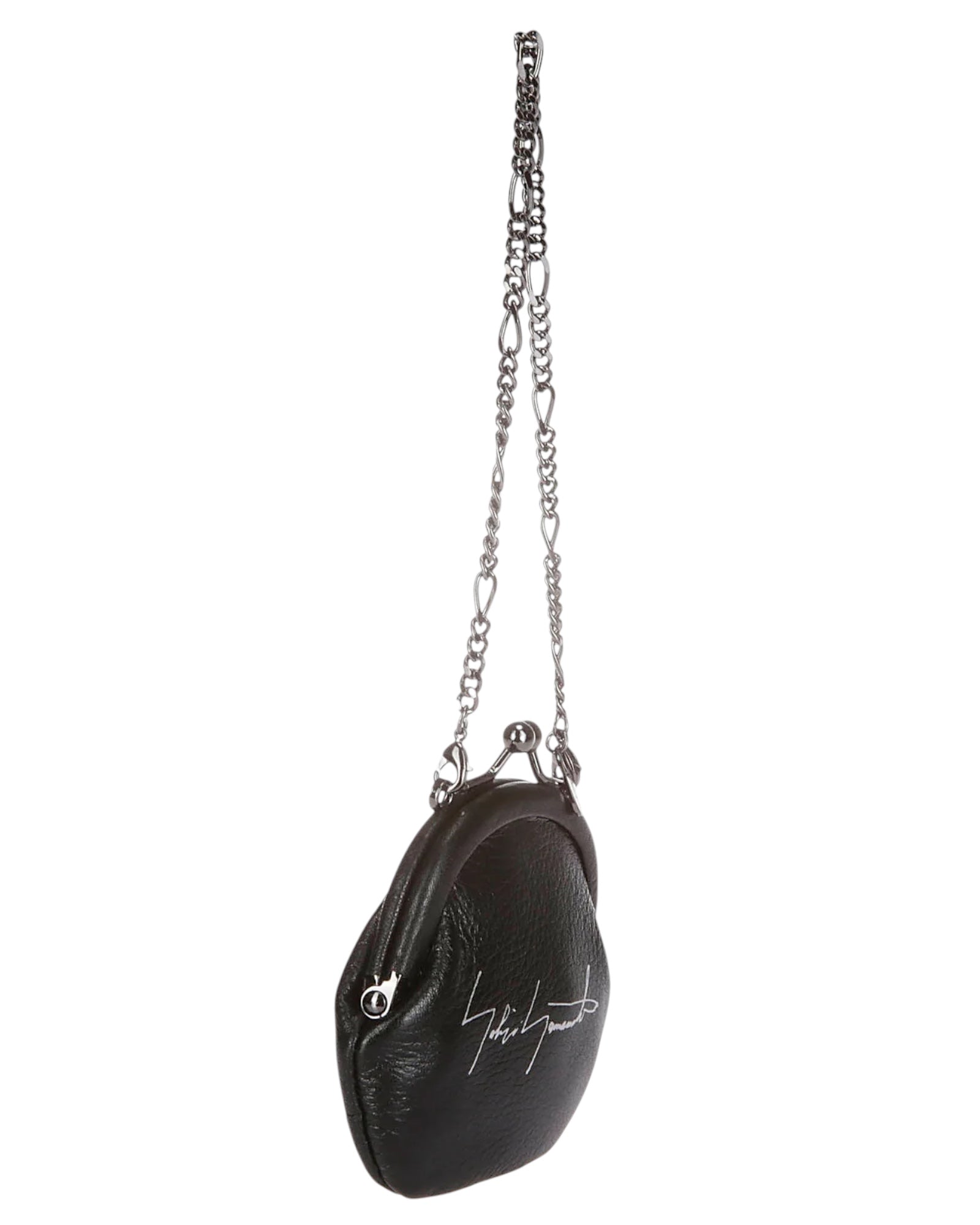 Discord by Yohji Yamamoto Clasp Coin Purse Black