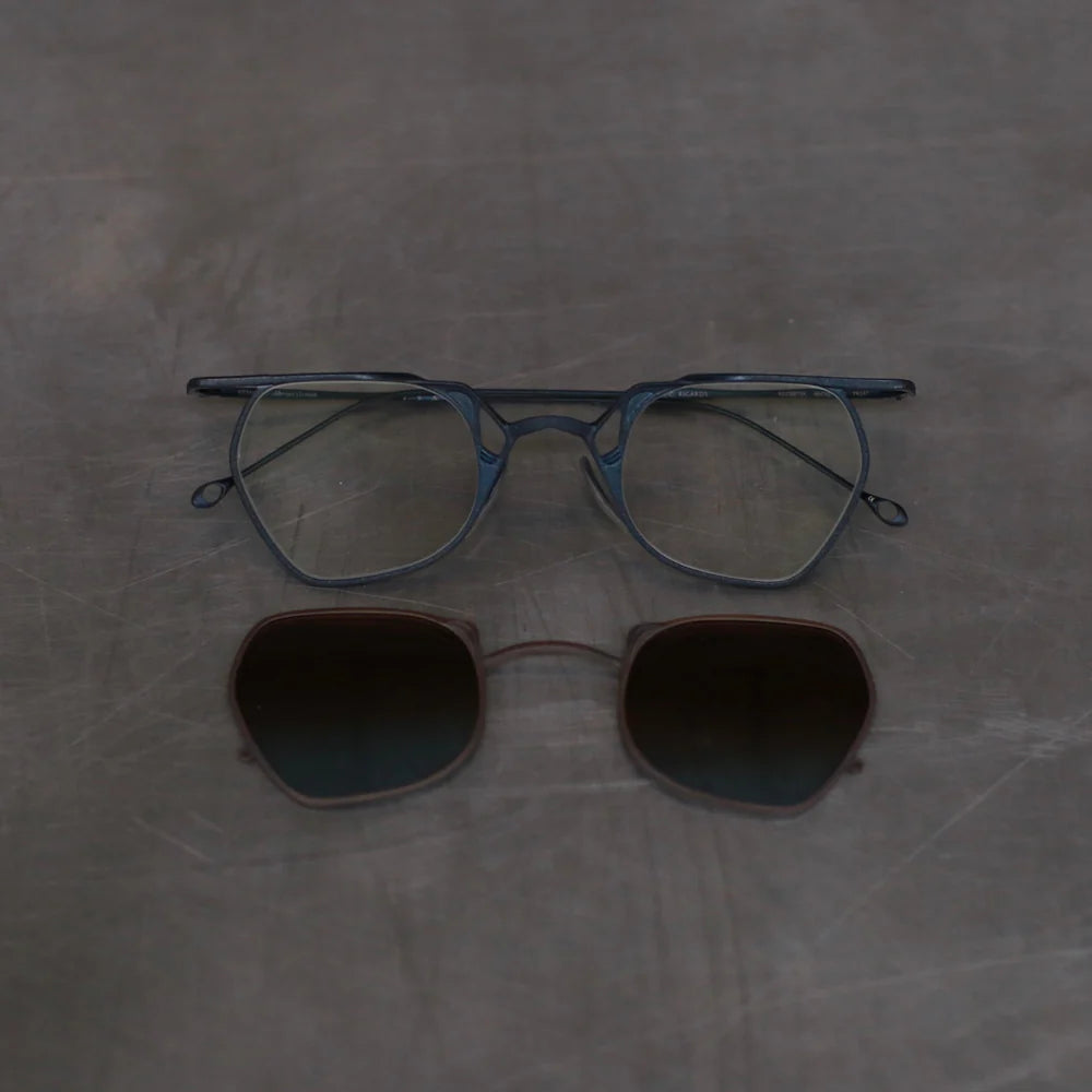 Rigards - The Viridi-Anne 1999TVA Double Layer Sunglasses Midnight