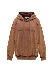 FengChenWang Sandwashed Ripped Jersey Hoodie