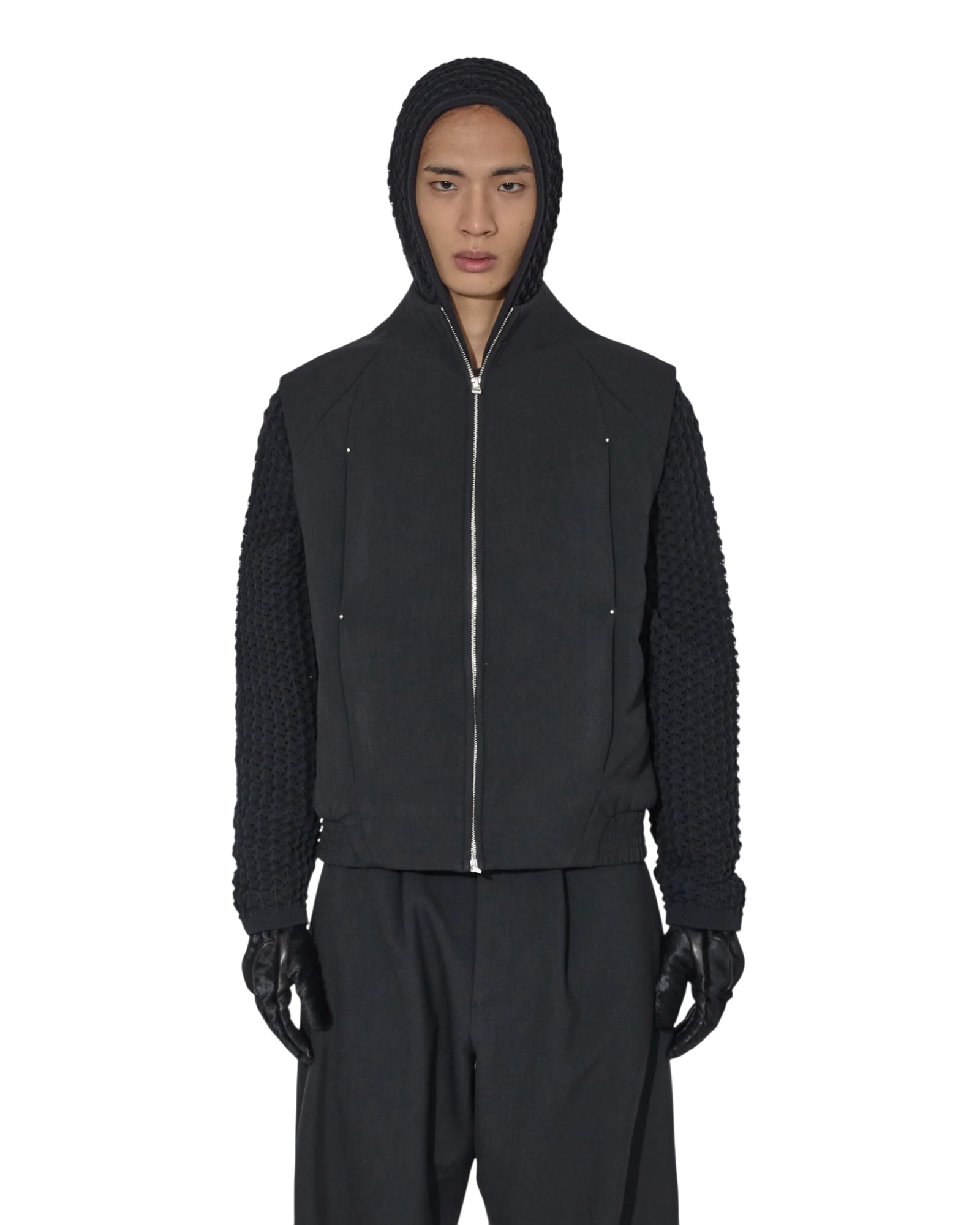 J.L-A.L Uvas Gilet Black