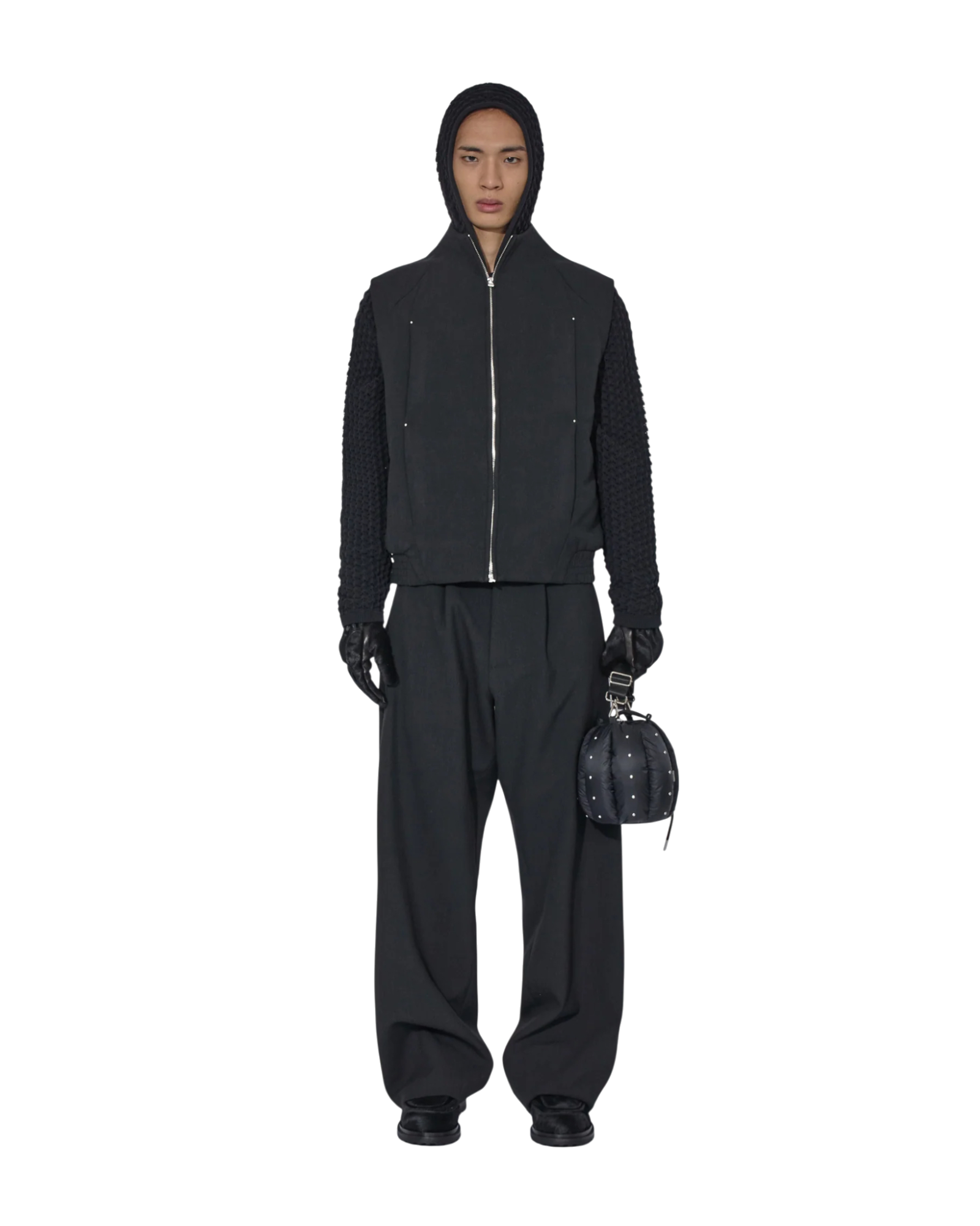 J.L-A.L Uvas Gilet Black