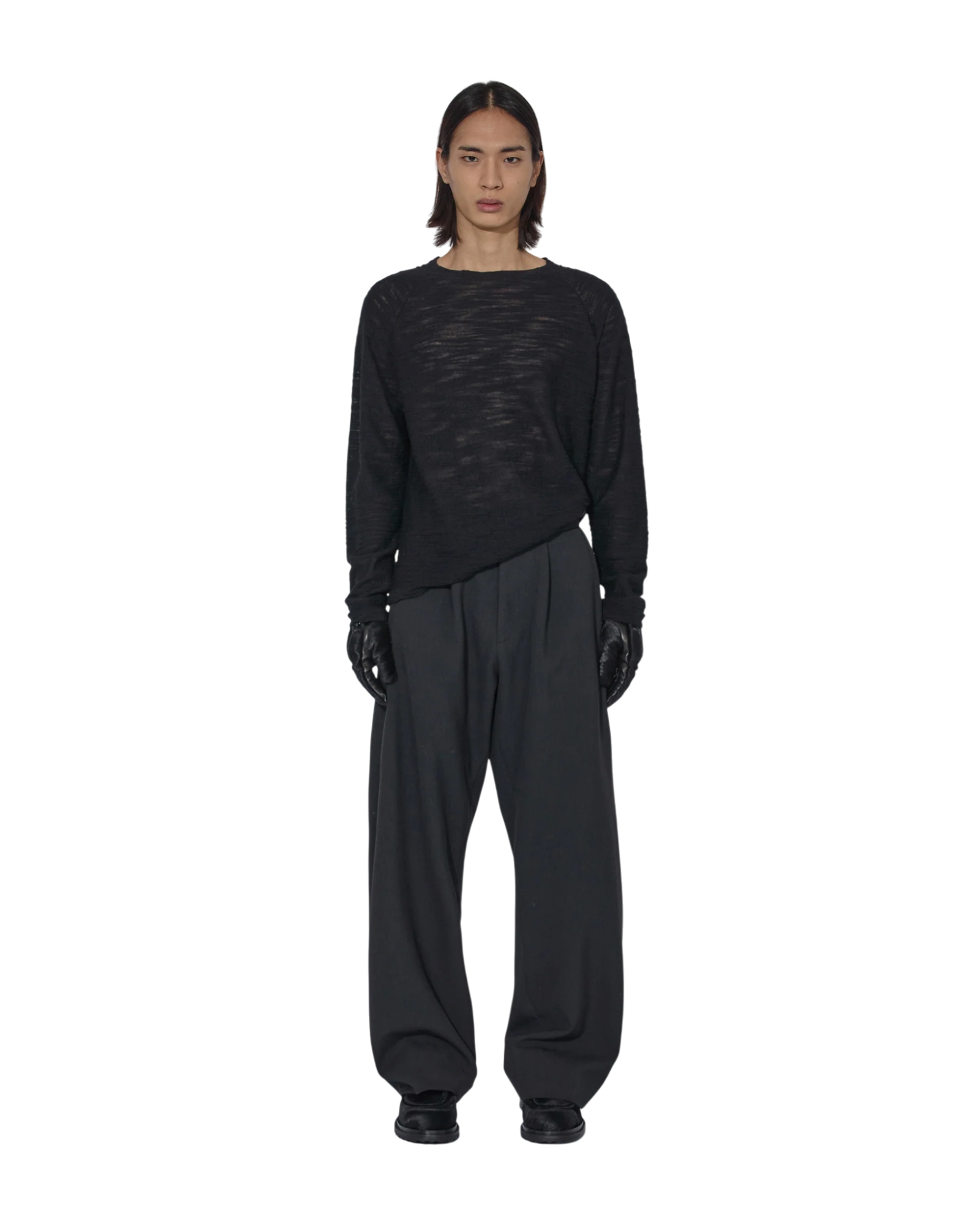 J.L-A.L Uvas Trousers Black