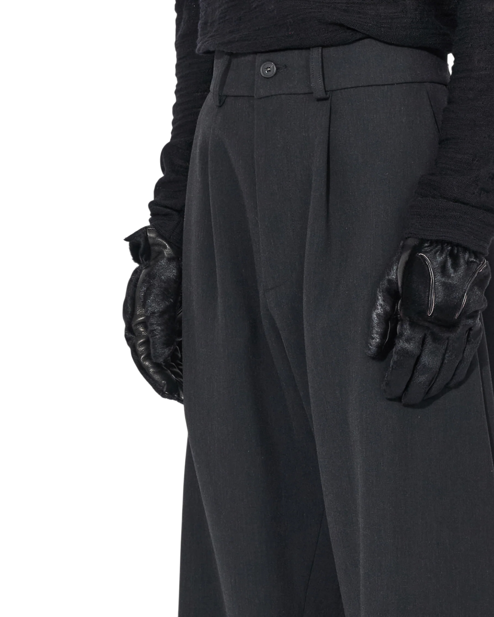 J.L-A.L Uvas Trousers Black