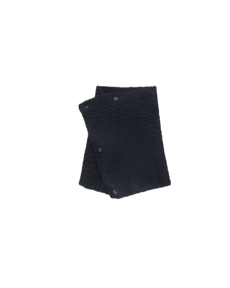 J.L-A.L Lucone Neckwarmer Shungite Black