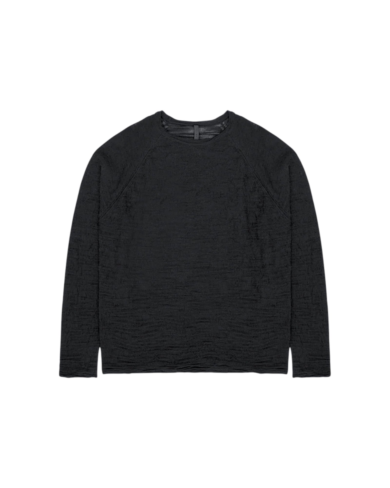 J.L-A.L Valio Knitted Longsleeve Shungite Black
