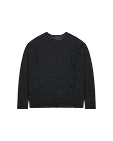 J.L-A.L Valio Knitted Longsleeve Shungite Black