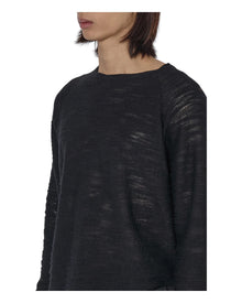 J.L-A.L Valio Knitted Longsleeve Shungite Black