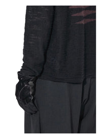 J.L-A.L Valio Knitted Longsleeve Shungite Black