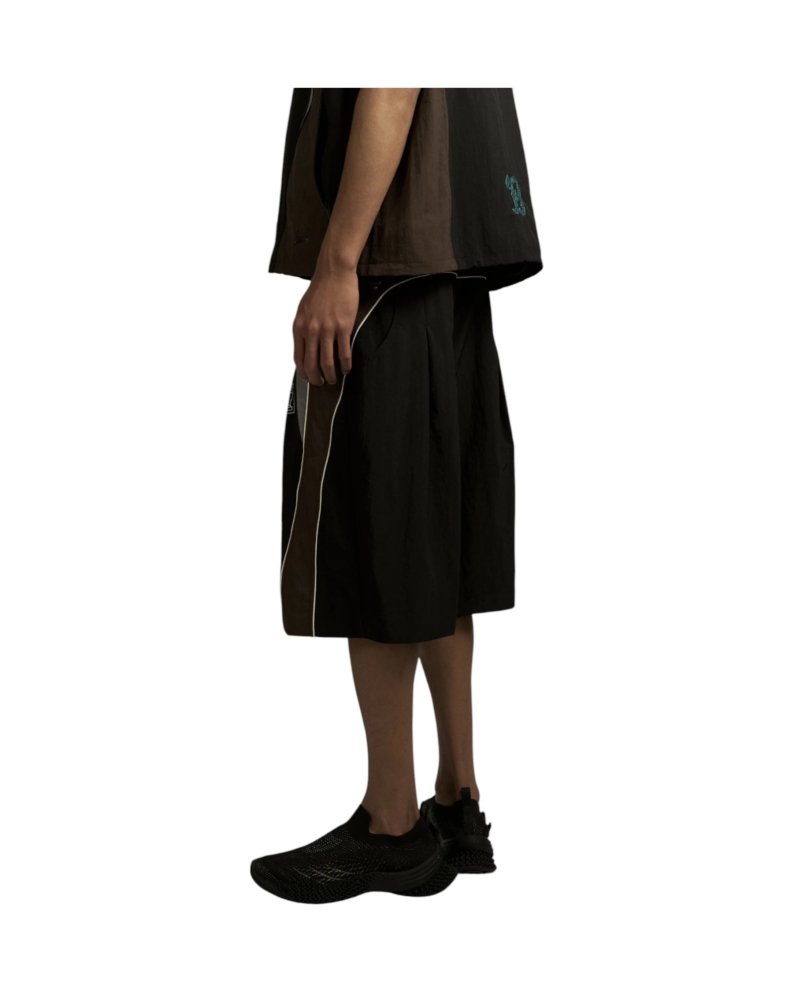Namesake x Juice Mechalle Track Shorts Black