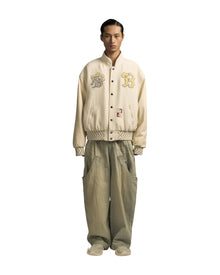 Namesake x Juice Georgia Homecoming Varsity Jacket Cannoli Crean