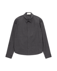 pet-tree-kor Cracklight Shirt Dark Gray Check