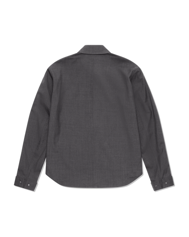 pet-tree-kor Cracklight Shirt Dark Gray Check
