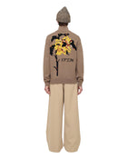 Song for the mute Zip Up Funnel Cardigan Khaki