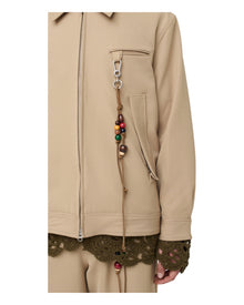 Song for the mute Coach Jacket Camel