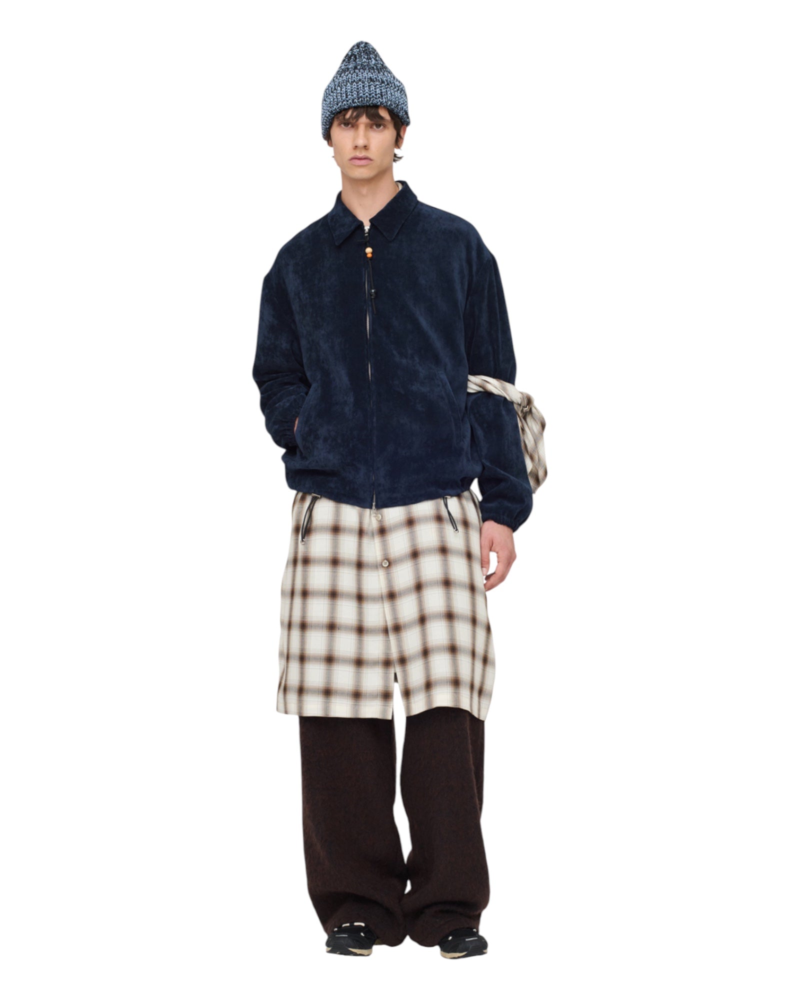 Song for the mute Slim Coach Jacket Navy