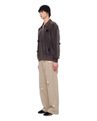 Song for the mute Daisy Quarter Zip Jumper Charcoal