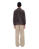 Song for the mute Daisy Quarter Zip Jumper Charcoal