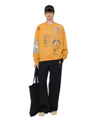 Song for the mute Sketchbook Relaxed Pullover Yellow